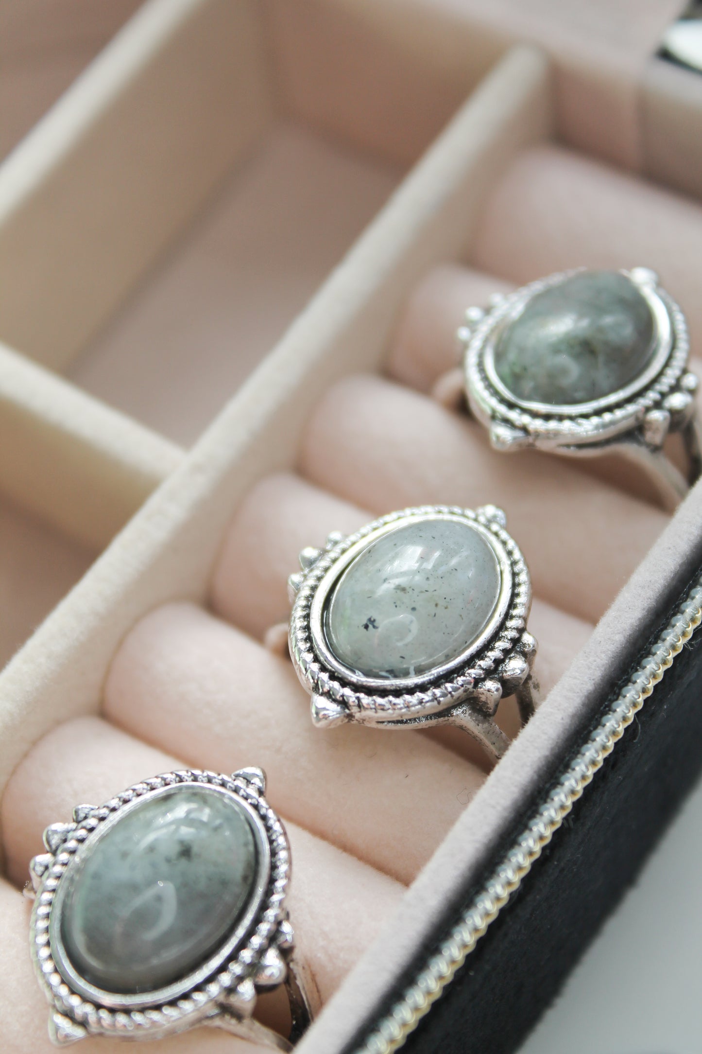 Natural Labradorite - Ring