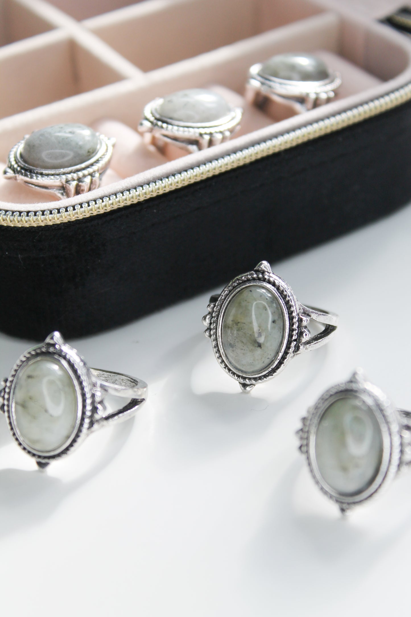 Natural Labradorite - Ring