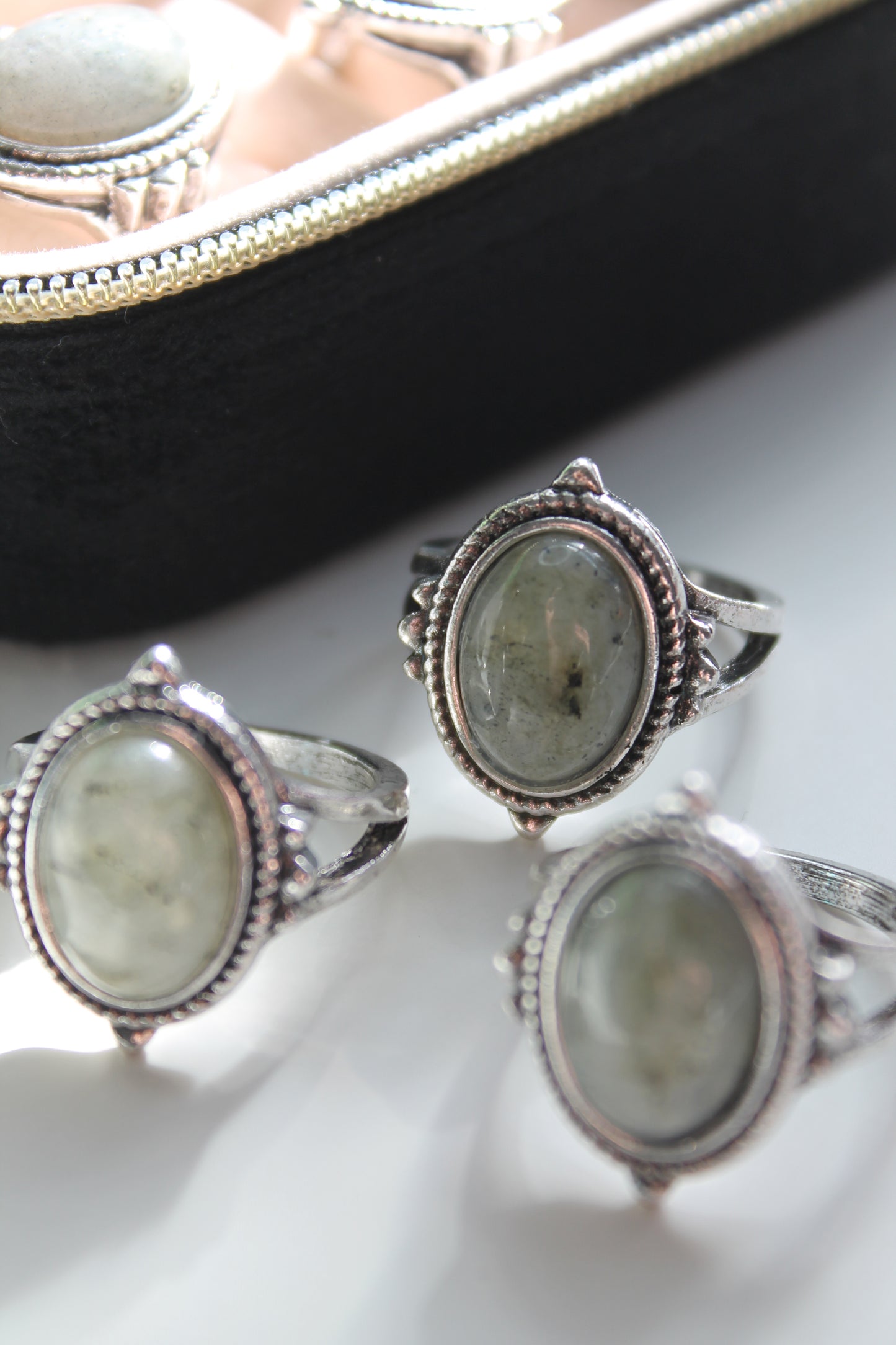Natural Labradorite - Ring