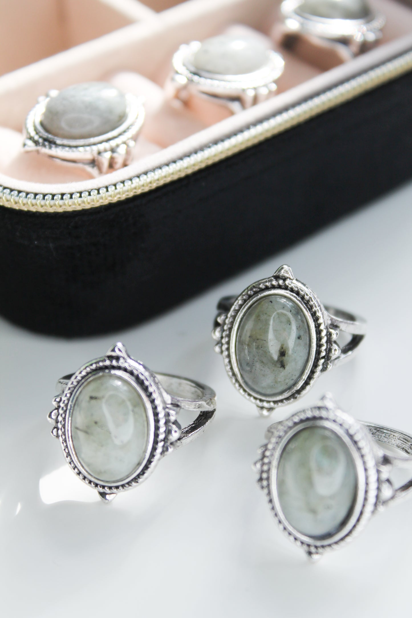 Natural Labradorite - Ring