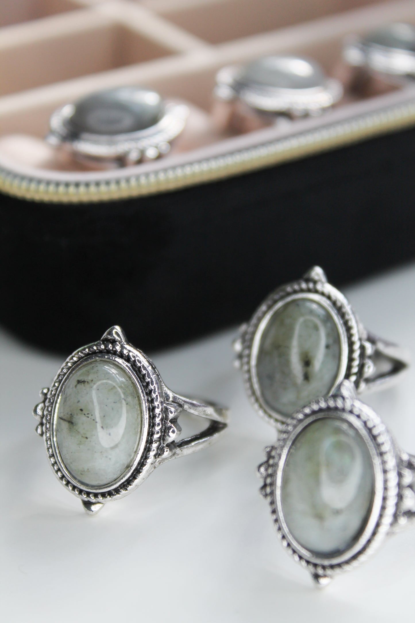 Natural Labradorite - Ring