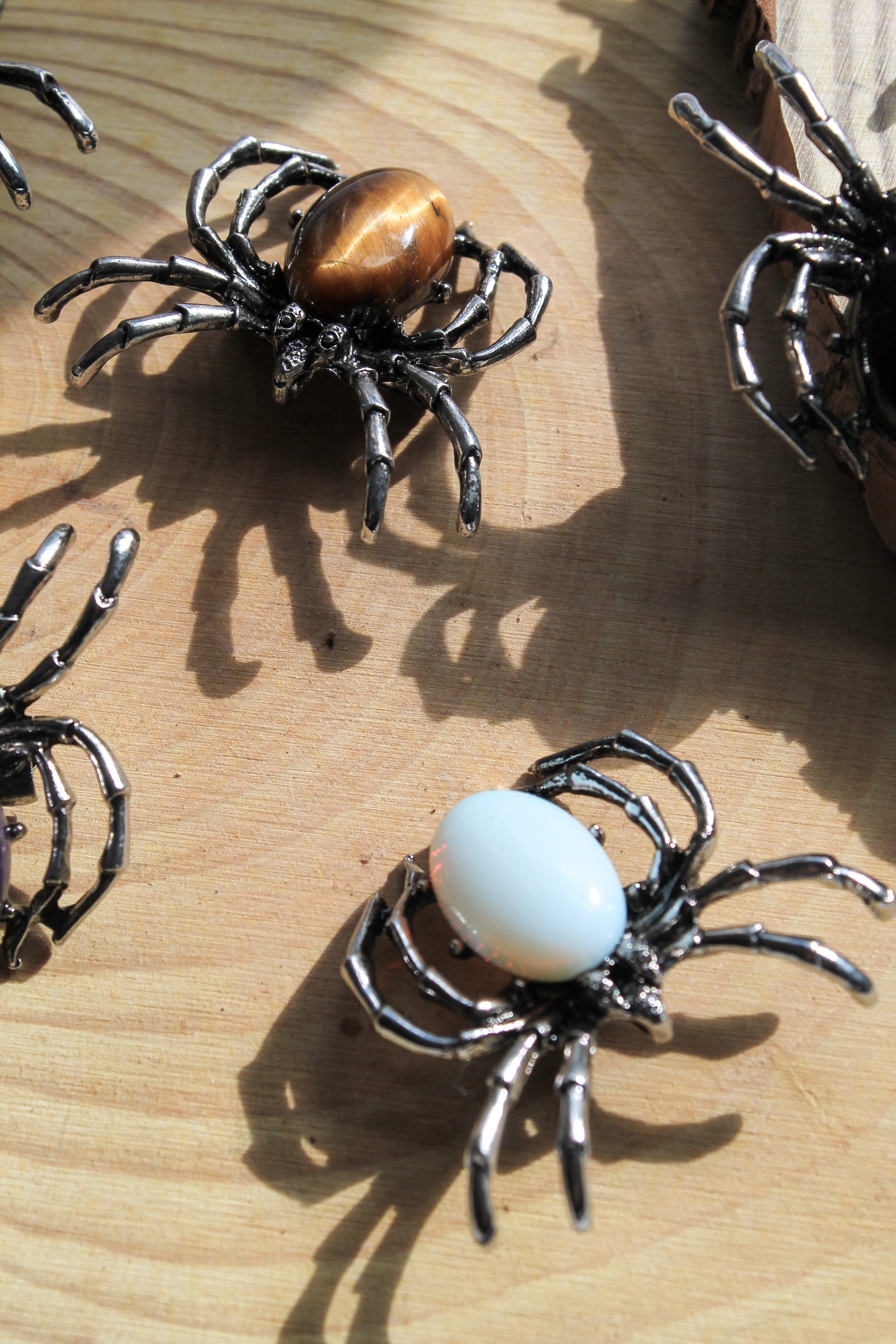 Spider Brooches