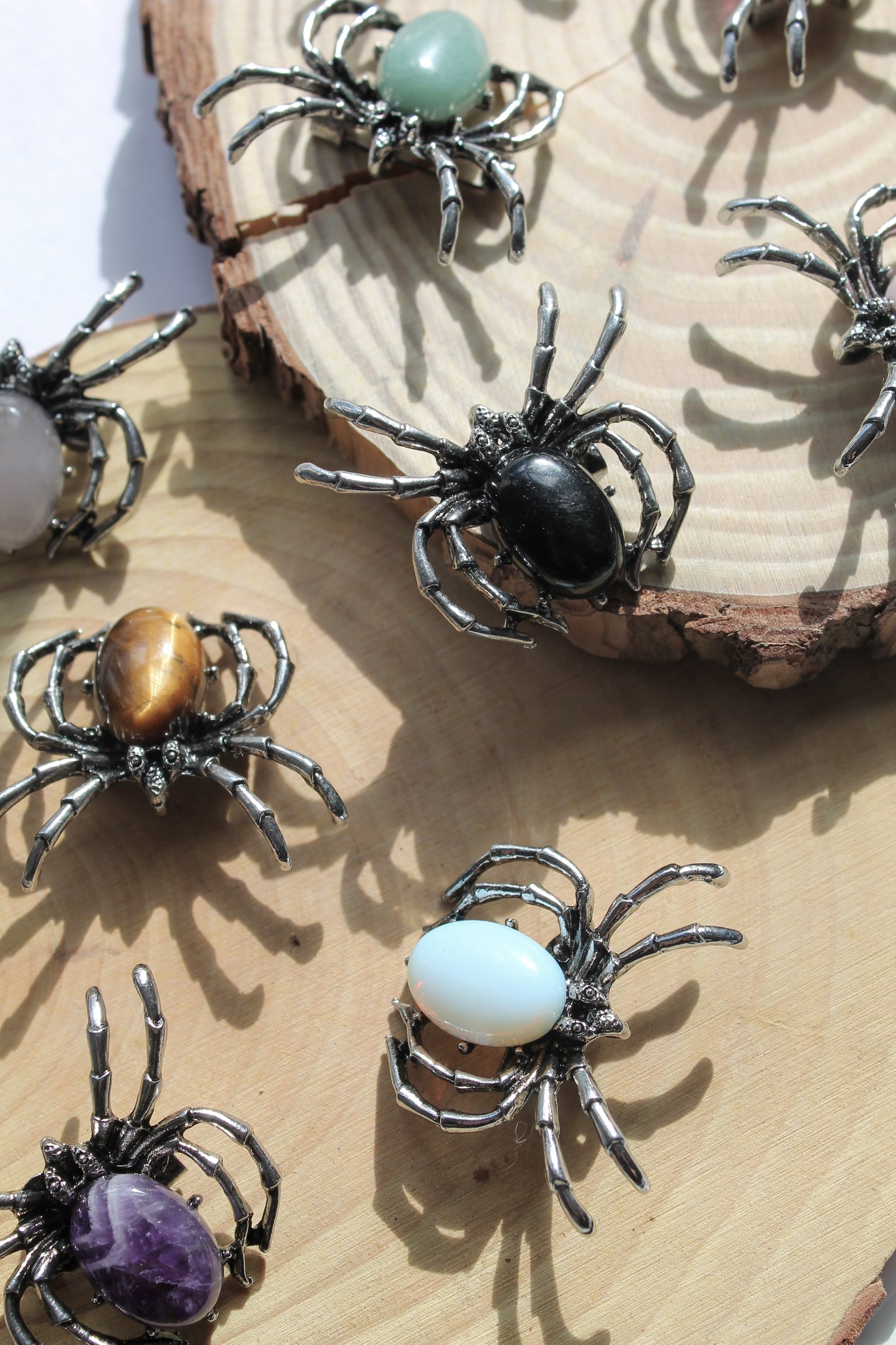 Spider Brooches