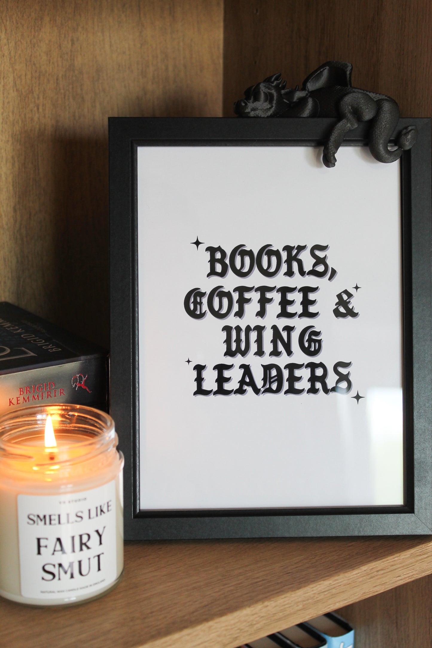 Books, Coffee & Wing Leaders - Print