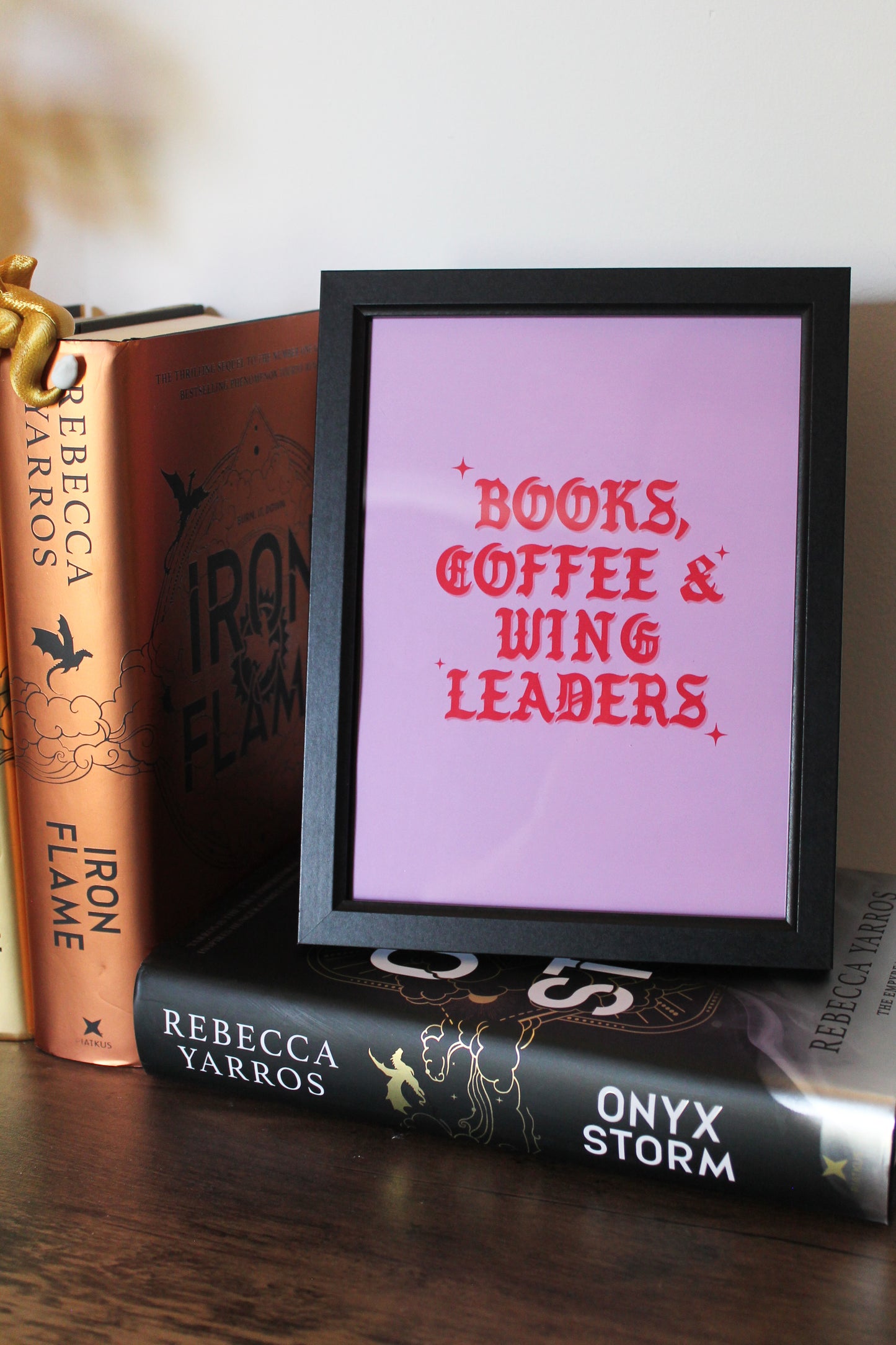 Books, Coffee & Wing Leaders - Print