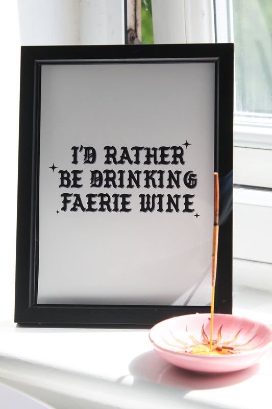 Faerie Wine - Print