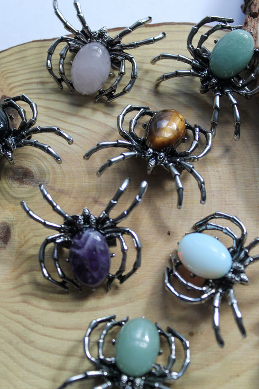 Spider Brooches