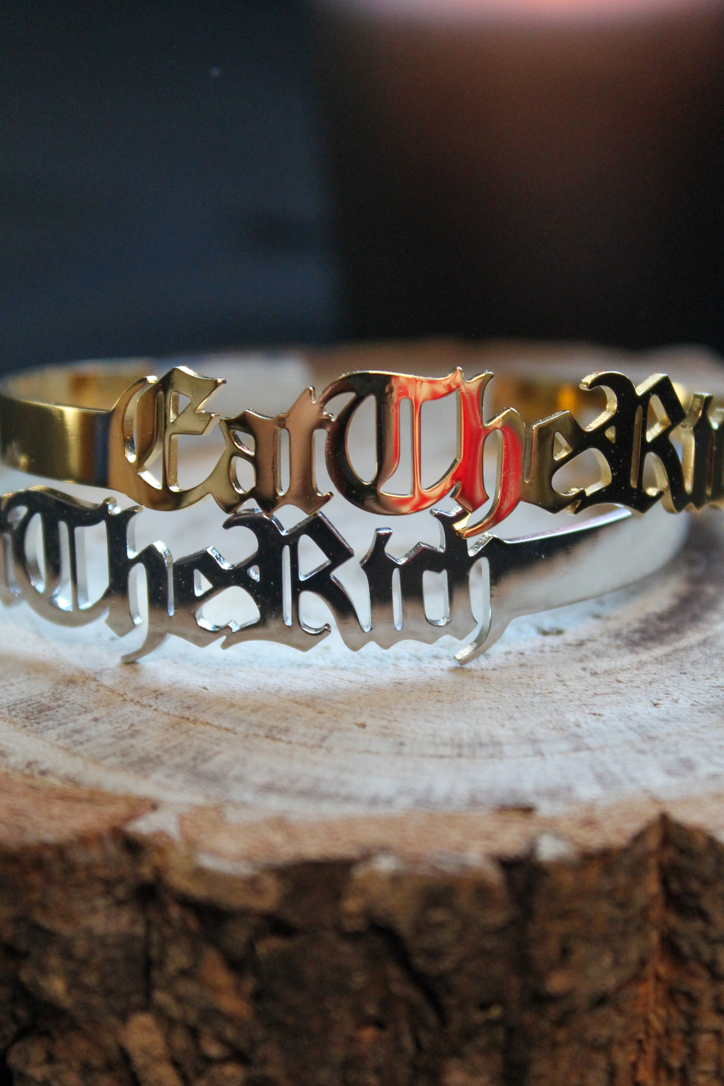 Eat the Rich- Bangle Bracelet