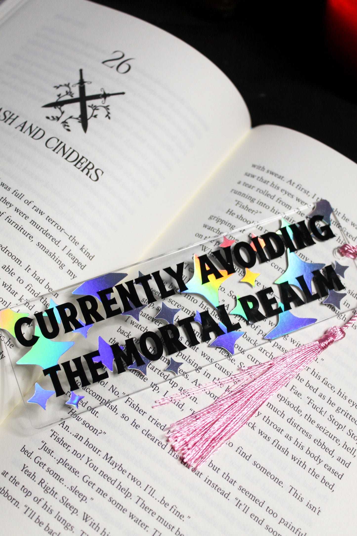 Fantasy Slogan Bookmark