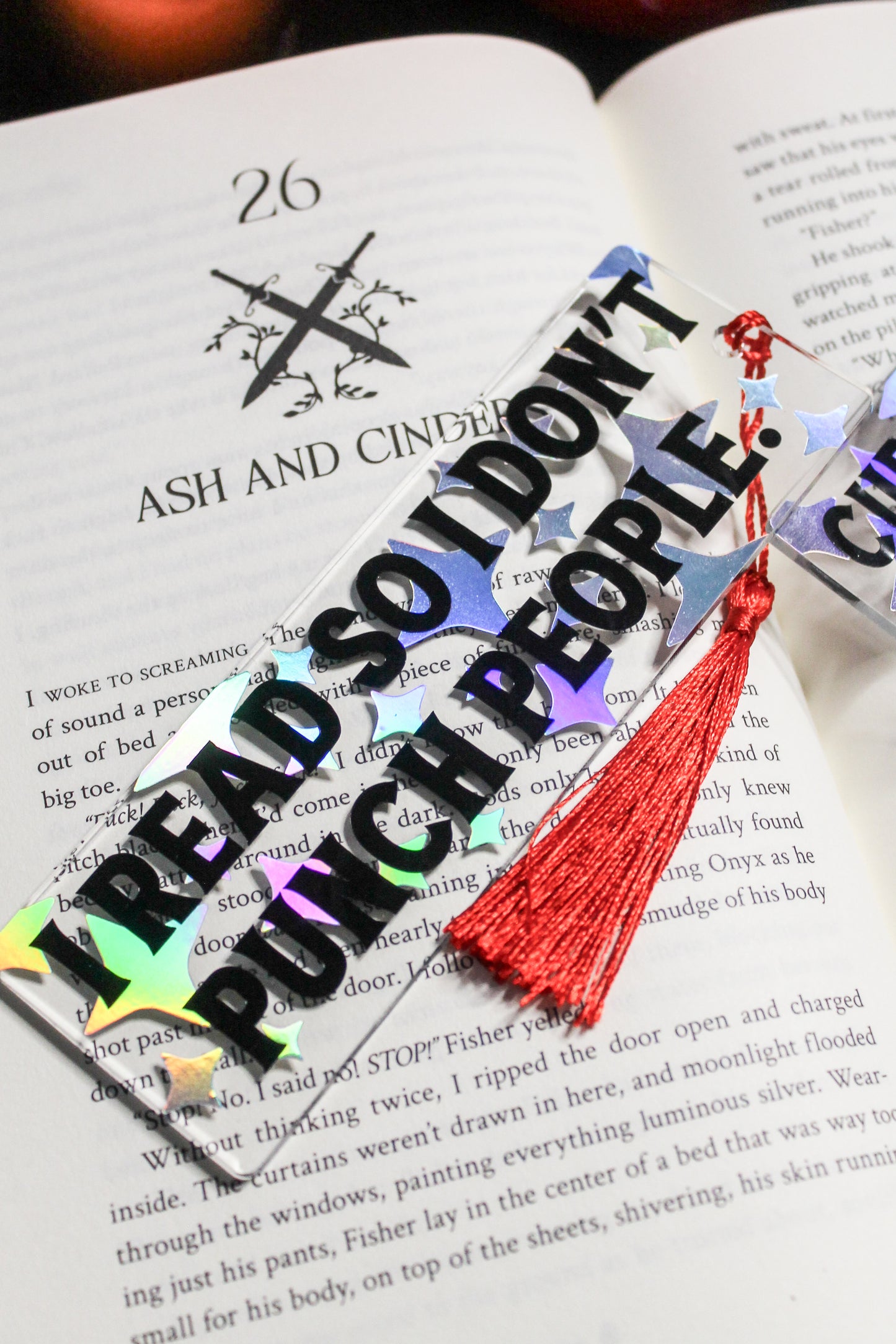 Fantasy Slogan Bookmark